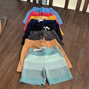 Kids Pull-On Shorts Pack — Multi-Color Assortment